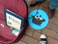 The Fretters’ in the busking zone in Cleveland, Ohio